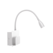 Vägglampa Design USB White 3W LED 