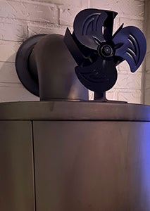 Kaminfläktar och spistillbehör