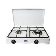 Gasolkök Parker Dual Burner- 2-lågigt, vit  - hover
