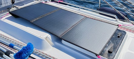 vikbar solpanel