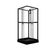 Duschkabin Jasmine Black - 80 x 80 x 195 cm