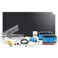 Solcellspaket 400W Sunwind Basic Litium