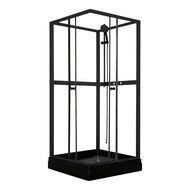 Duschkabin Jasmine Black - 90 x 90 x 195 cm