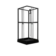 Duschkabin Jasmine Black - 90 x 90 x 195 cm