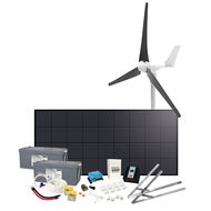 Solcellspaket Sunwind Sol & Vind 200+400W / 520Ah AGM
