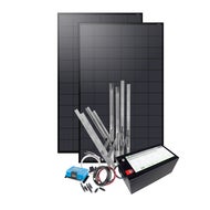 Solcellspaket Sunwind Flex 600W / 300Ah Litium