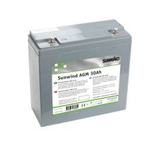 Batteri Sunwind AGM 30Ah