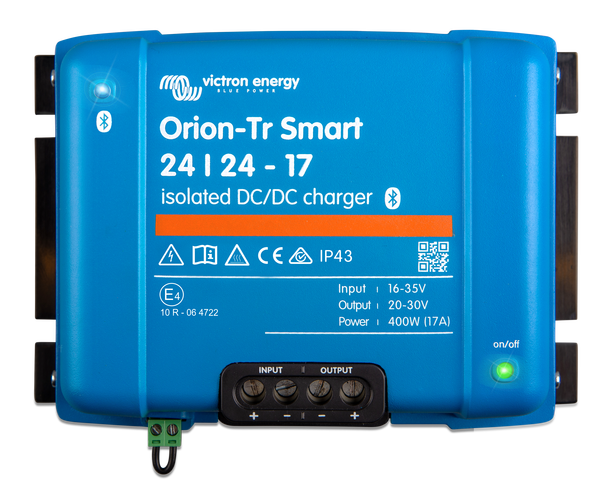 DC/DC-laddare Victron Orion-Tr Smart 24/24-17A (400W) isolerad