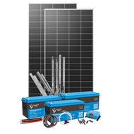 Solcellspaket Sunwind Flex 600W / 600Ah Blykol