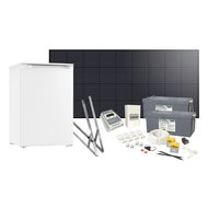 Solcellspaket 200W med kylskåp 116l