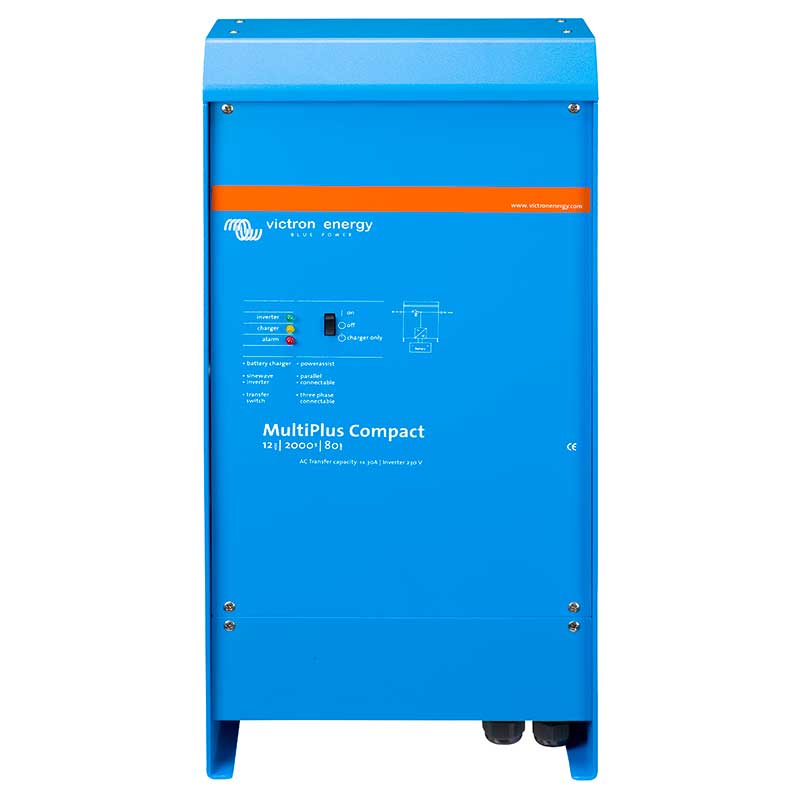 Laddare/Inverter Victron MultiPlus Compact 12/2000/80-30 230V VE.Bus