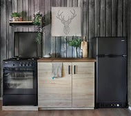 Gasolkylskåp Sunwind Ventus 168 svart