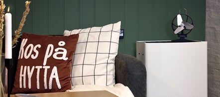 Kaminfläktar och spistillbehör