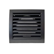 Ventilationsgaller, svart - hover