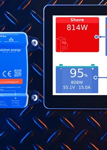 Styrningspaneler och tillbehör Victron