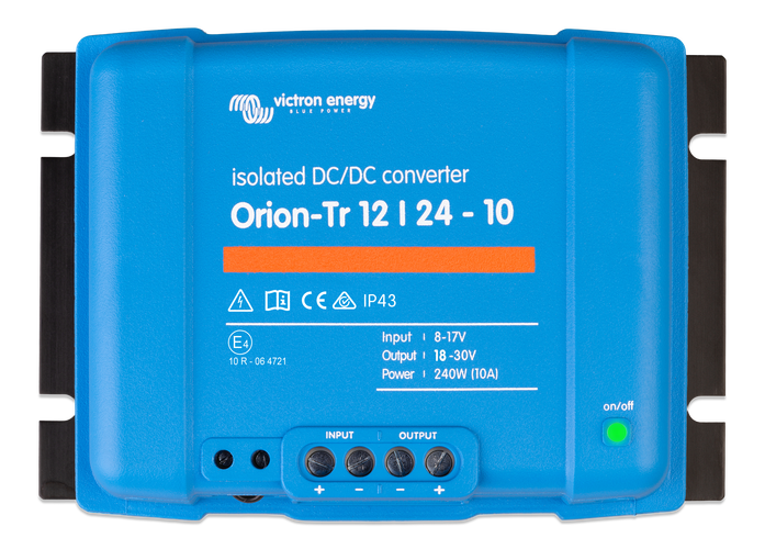 DC/DC-omformare Victron Orion-Tr 12/24-10A (240W) isolerad