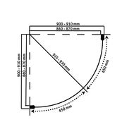 671822 ArielBlack 90 mått
