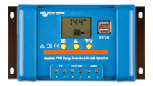 BlueSolar PWM-LCD&USB 12/24V-10A 